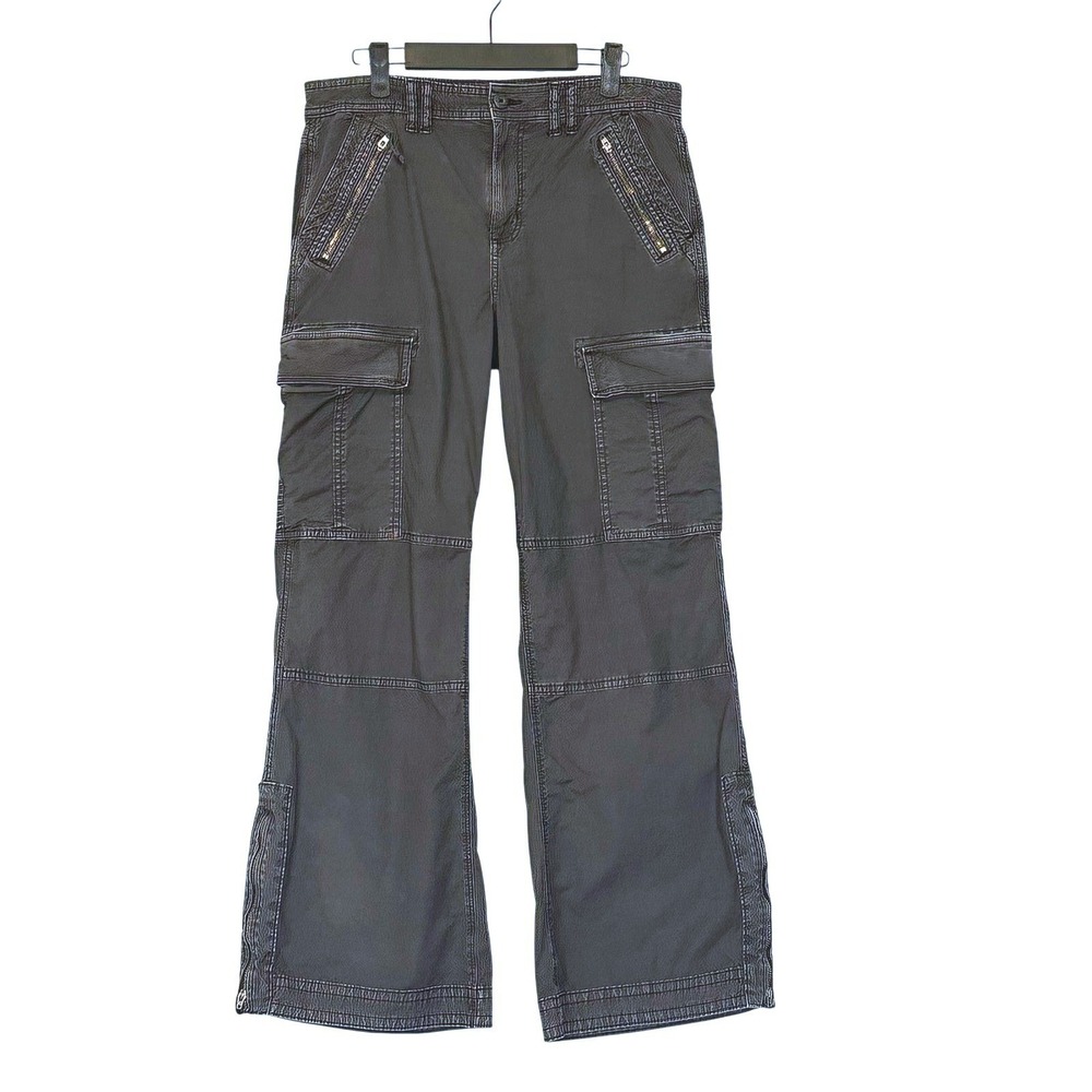 American Eagle Outfitters Gray Wide Leg Pants